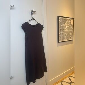 Calvin Klein Collection Vintage Brown Sheath Dress. Costa Era (2012) (44/US 8)